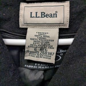 Women's LL bean wool jacket